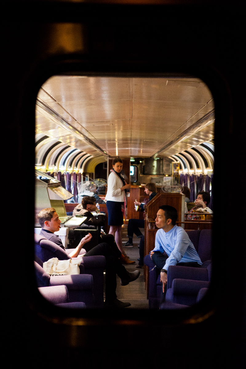 Illustration for article titled THE BEST TRAIN RIDE EVER